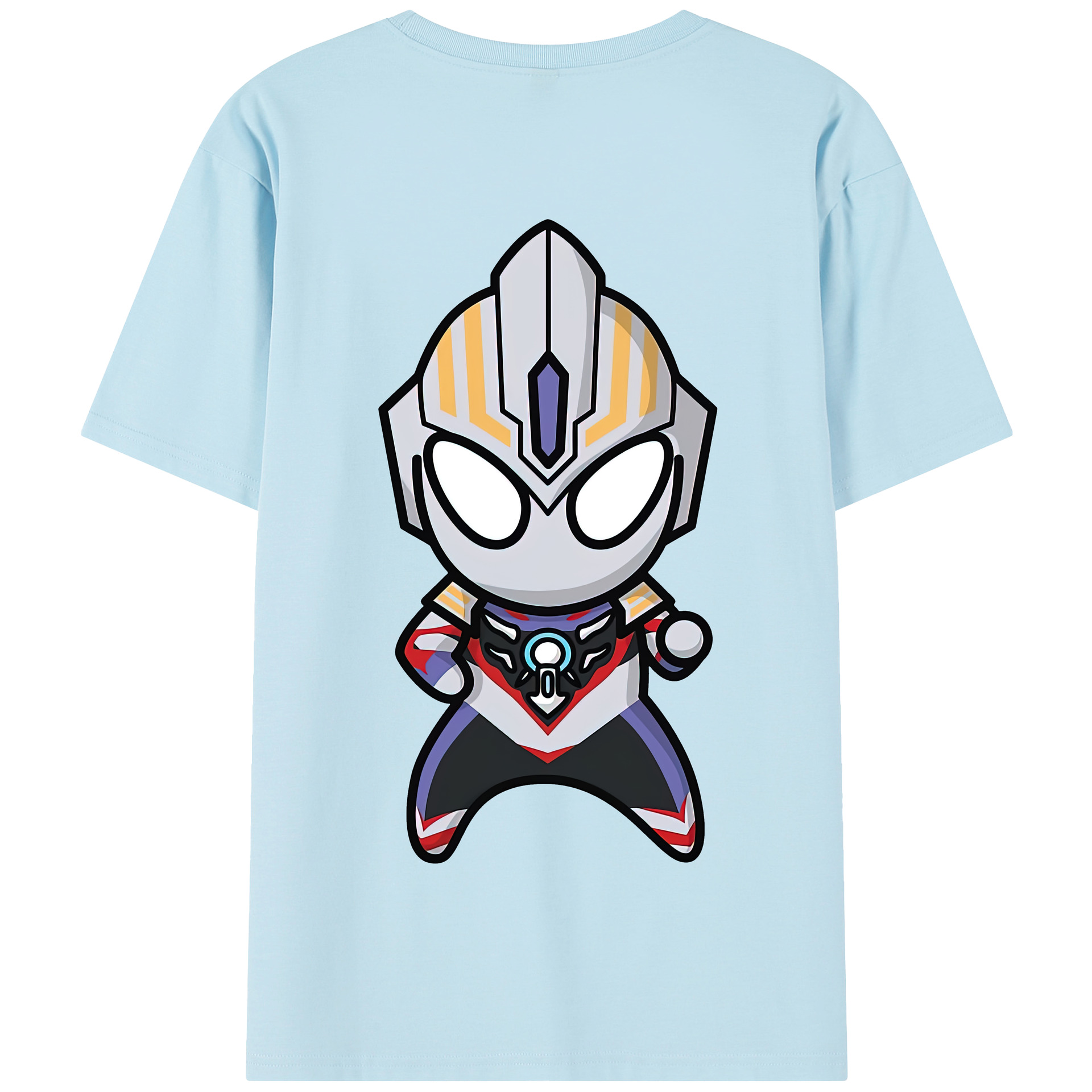 （画像用） ウルトラマン Ultraman 綿100％半袖Tシャツ（背面プリント）